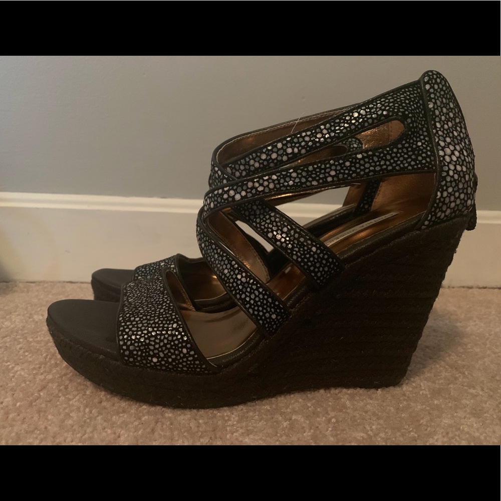 Cynthia Vincent Juno Speckled Espadrille, SIze 10